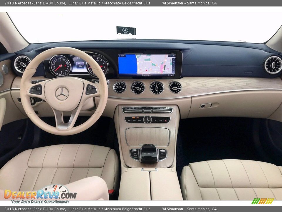 Dashboard of 2018 Mercedes-Benz E 400 Coupe Photo #15