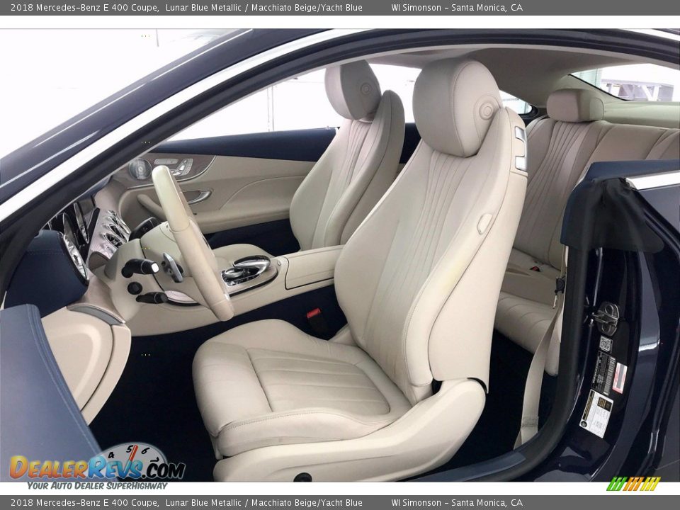Front Seat of 2018 Mercedes-Benz E 400 Coupe Photo #18