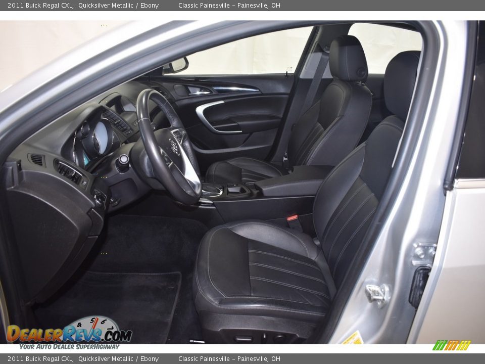 2011 Buick Regal CXL Quicksilver Metallic / Ebony Photo #8