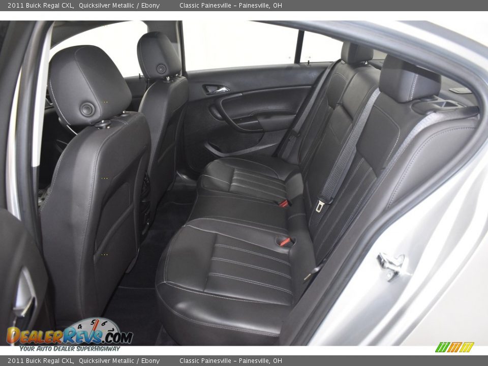 2011 Buick Regal CXL Quicksilver Metallic / Ebony Photo #9