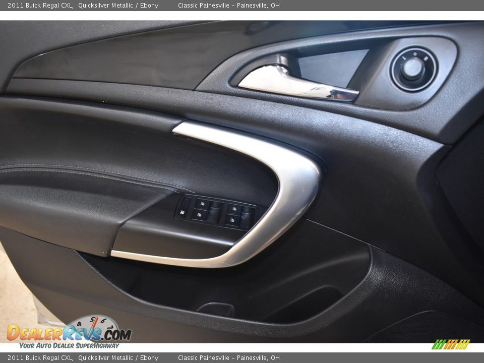 2011 Buick Regal CXL Quicksilver Metallic / Ebony Photo #11