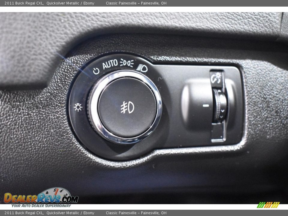 2011 Buick Regal CXL Quicksilver Metallic / Ebony Photo #12