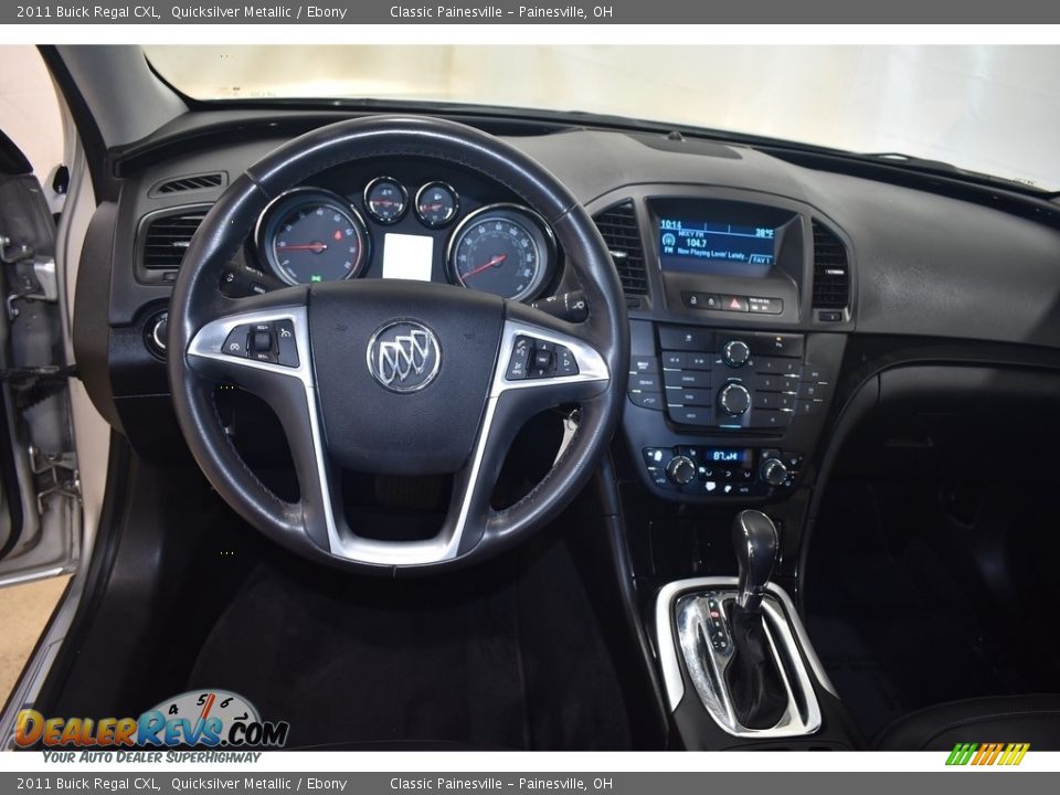 2011 Buick Regal CXL Quicksilver Metallic / Ebony Photo #13