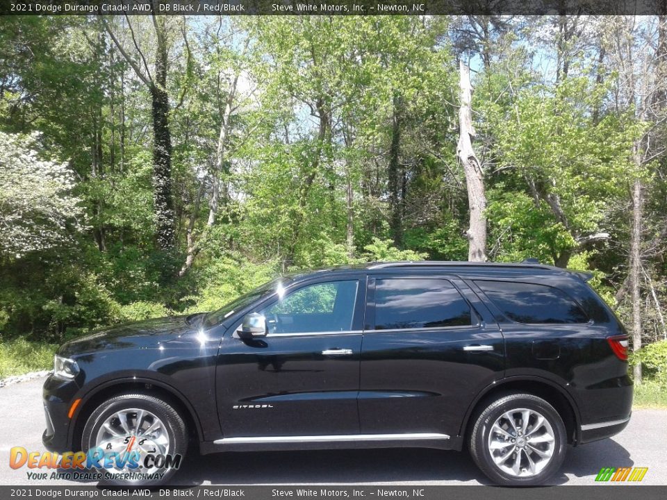 2021 Dodge Durango Citadel AWD DB Black / Red/Black Photo #1