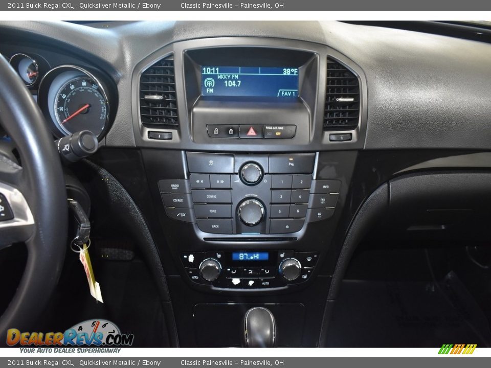 2011 Buick Regal CXL Quicksilver Metallic / Ebony Photo #14