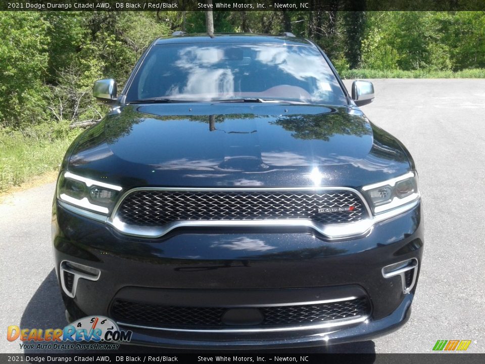 2021 Dodge Durango Citadel AWD DB Black / Red/Black Photo #3