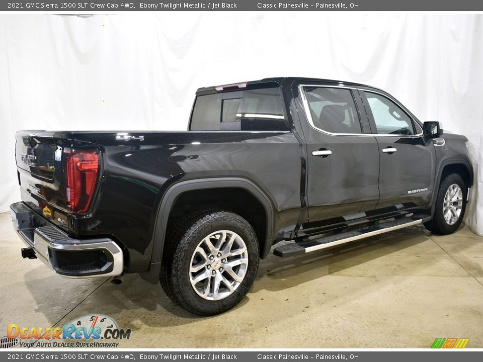 2021 GMC Sierra 1500 SLT Crew Cab 4WD Ebony Twilight Metallic / Jet Black Photo #2