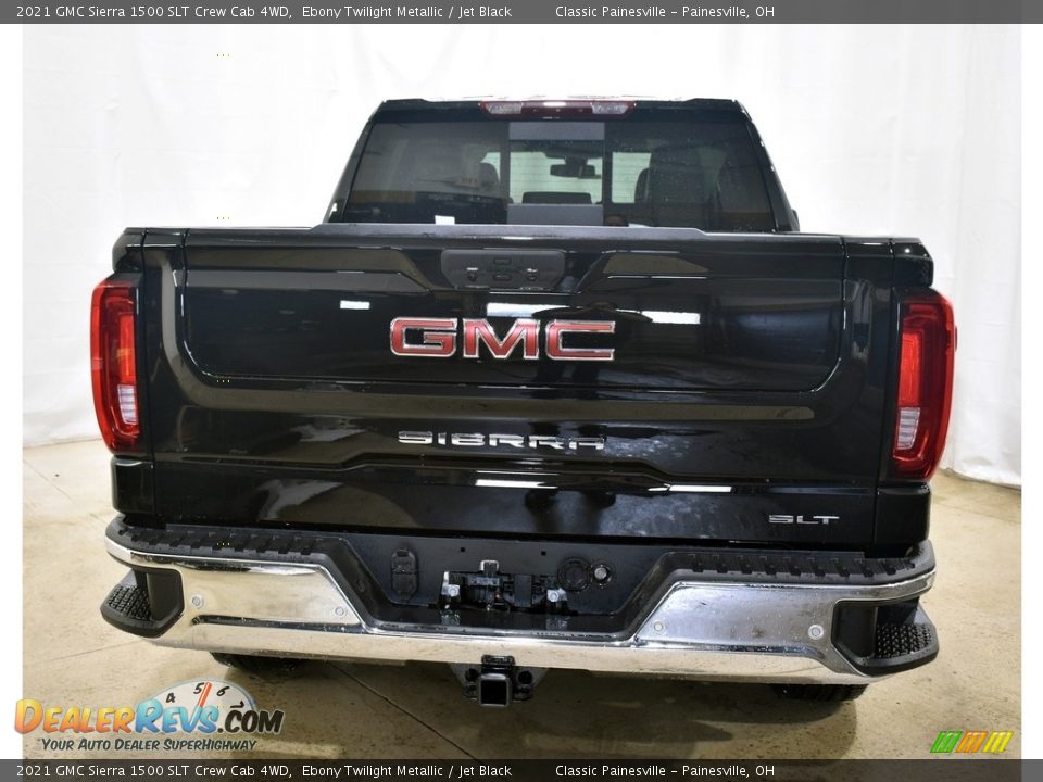 2021 GMC Sierra 1500 SLT Crew Cab 4WD Ebony Twilight Metallic / Jet Black Photo #3