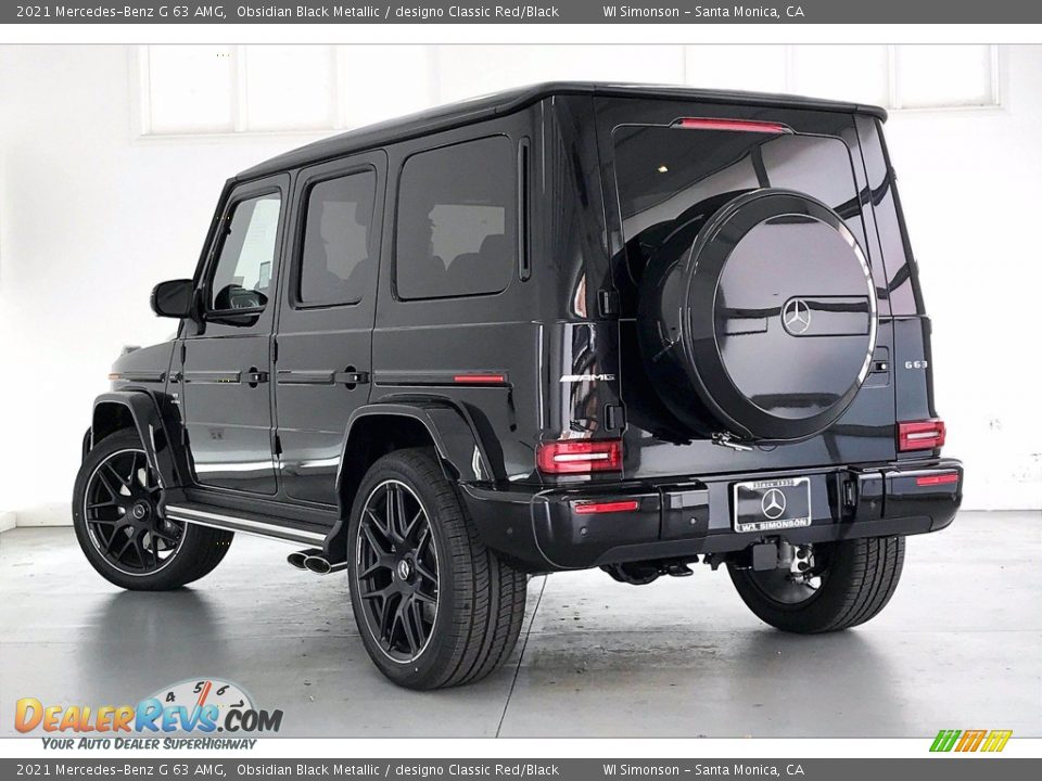 Obsidian Black Metallic 2021 Mercedes-Benz G 63 AMG Photo #2