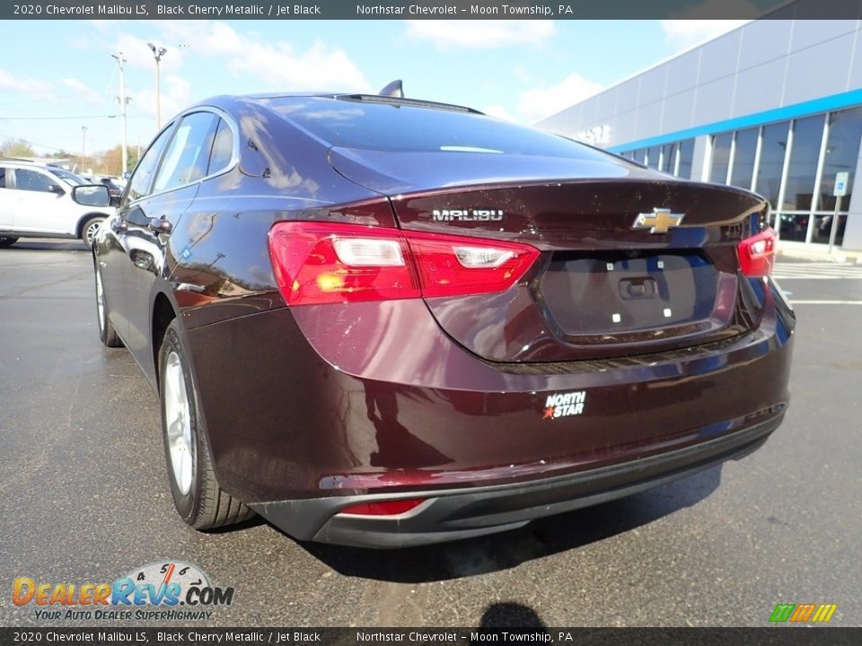 2020 Chevrolet Malibu LS Black Cherry Metallic / Jet Black Photo #5