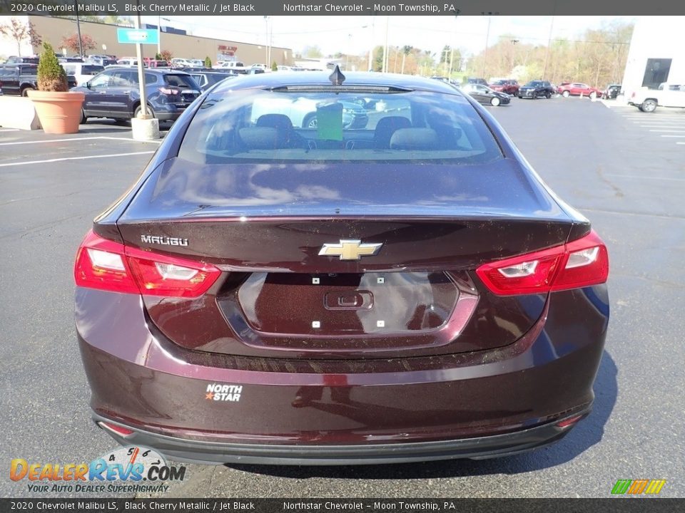 2020 Chevrolet Malibu LS Black Cherry Metallic / Jet Black Photo #6