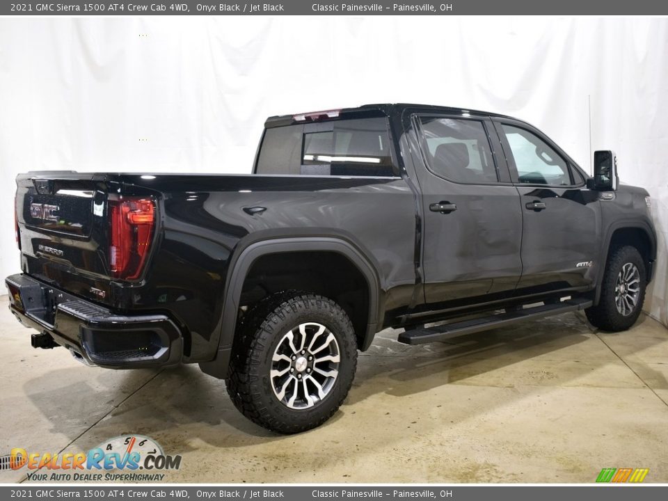 2021 GMC Sierra 1500 AT4 Crew Cab 4WD Onyx Black / Jet Black Photo #2