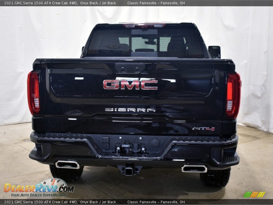 2021 GMC Sierra 1500 AT4 Crew Cab 4WD Onyx Black / Jet Black Photo #3