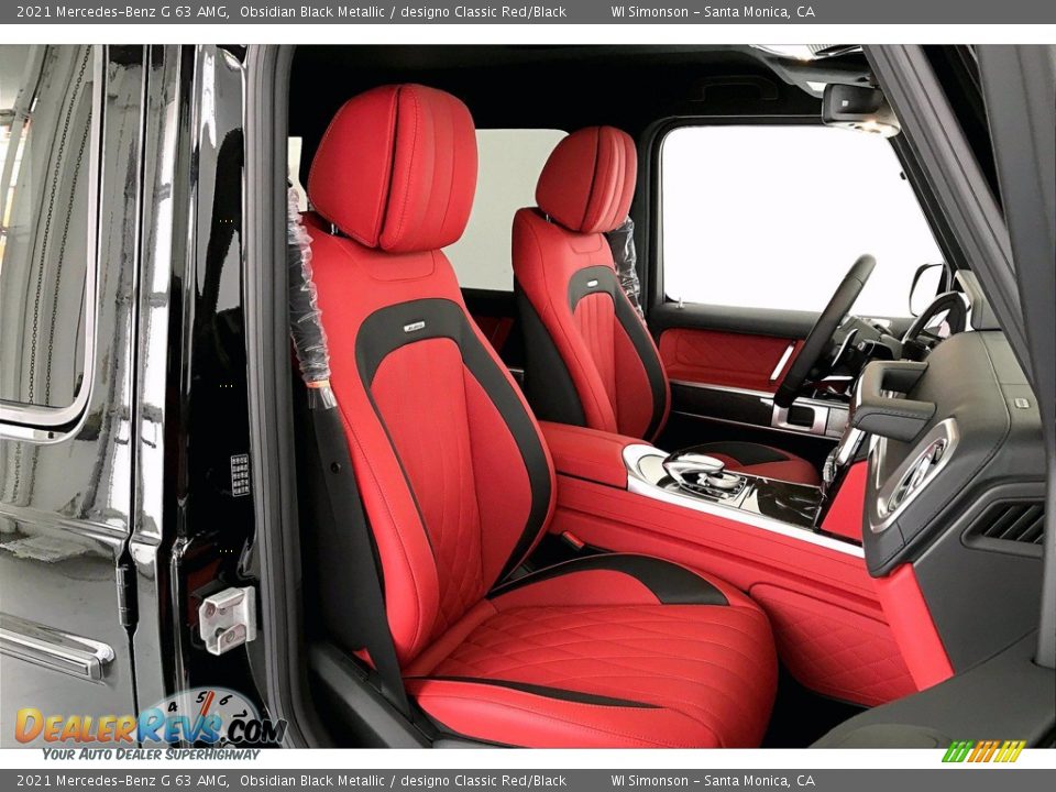 Front Seat of 2021 Mercedes-Benz G 63 AMG Photo #5