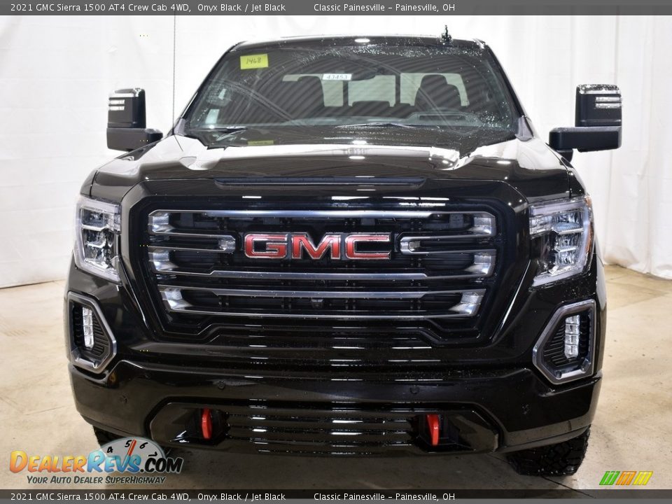 2021 GMC Sierra 1500 AT4 Crew Cab 4WD Onyx Black / Jet Black Photo #4