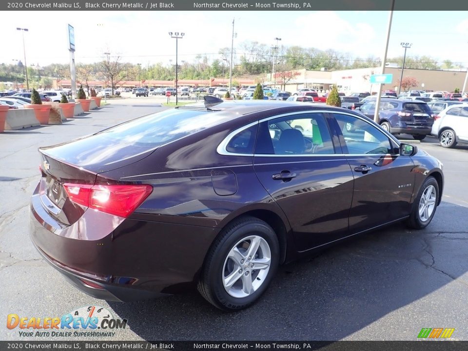 2020 Chevrolet Malibu LS Black Cherry Metallic / Jet Black Photo #9