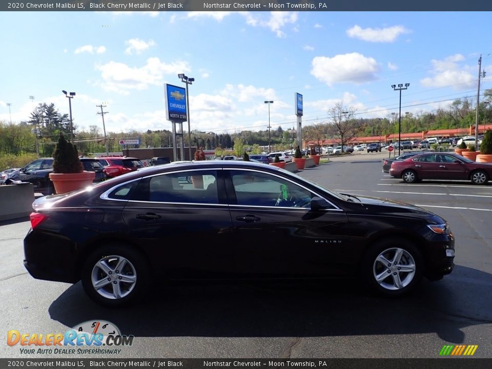 2020 Chevrolet Malibu LS Black Cherry Metallic / Jet Black Photo #10