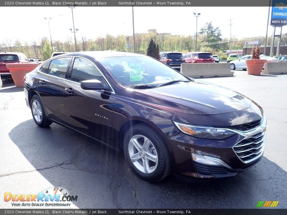 2020 Chevrolet Malibu LS Black Cherry Metallic / Jet Black Photo #11