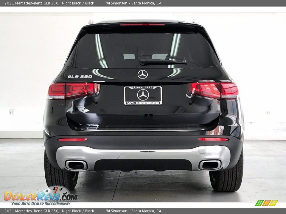 2021 Mercedes-Benz GLB 250 Night Black / Black Photo #3