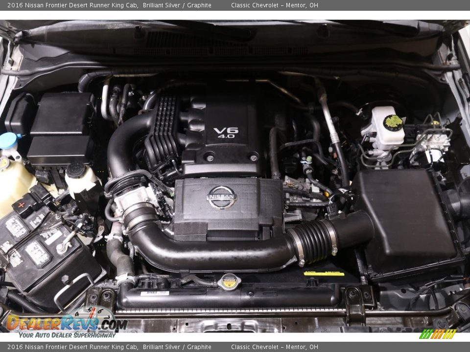 2016 Nissan Frontier Desert Runner King Cab 4.0 Liter DOHC 24-Valve CVTCS V6 Engine Photo #16