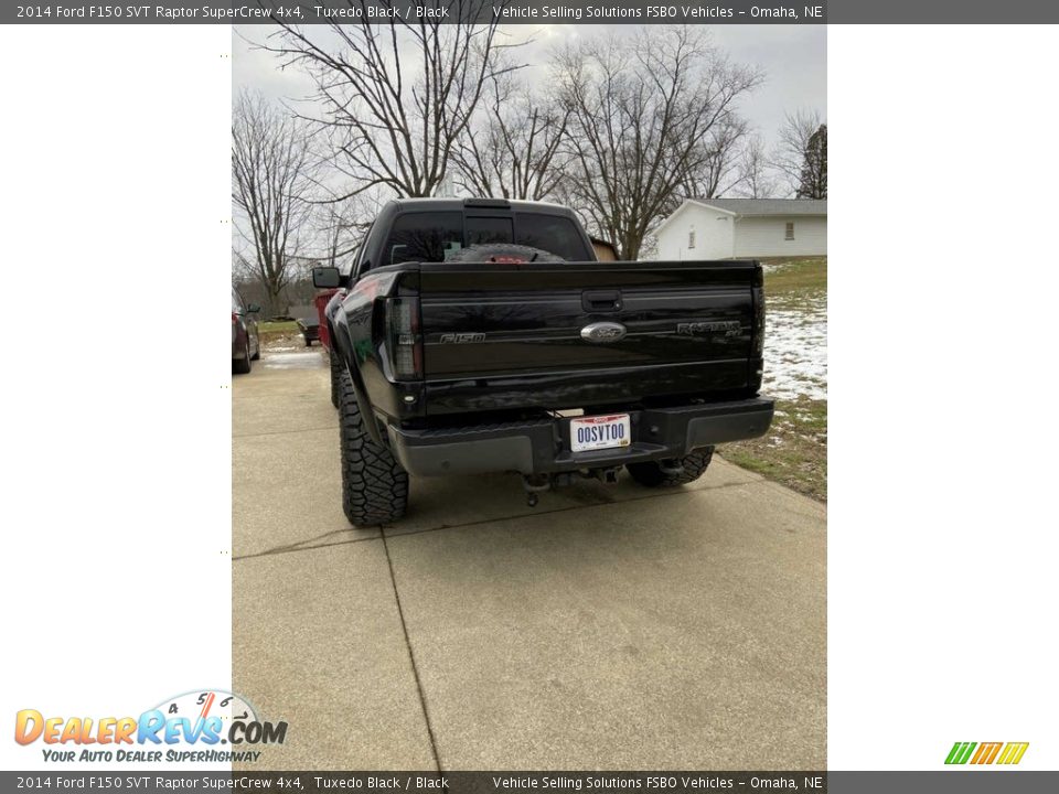 2014 Ford F150 SVT Raptor SuperCrew 4x4 Tuxedo Black / Black Photo #6