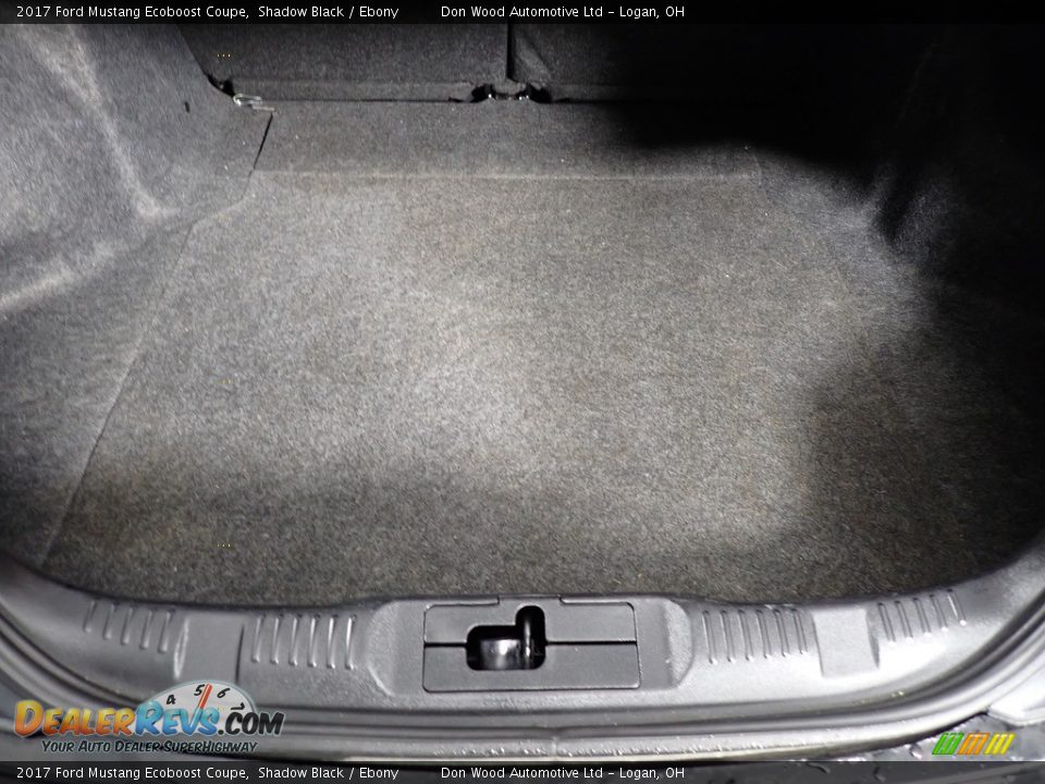 2017 Ford Mustang Ecoboost Coupe Shadow Black / Ebony Photo #14