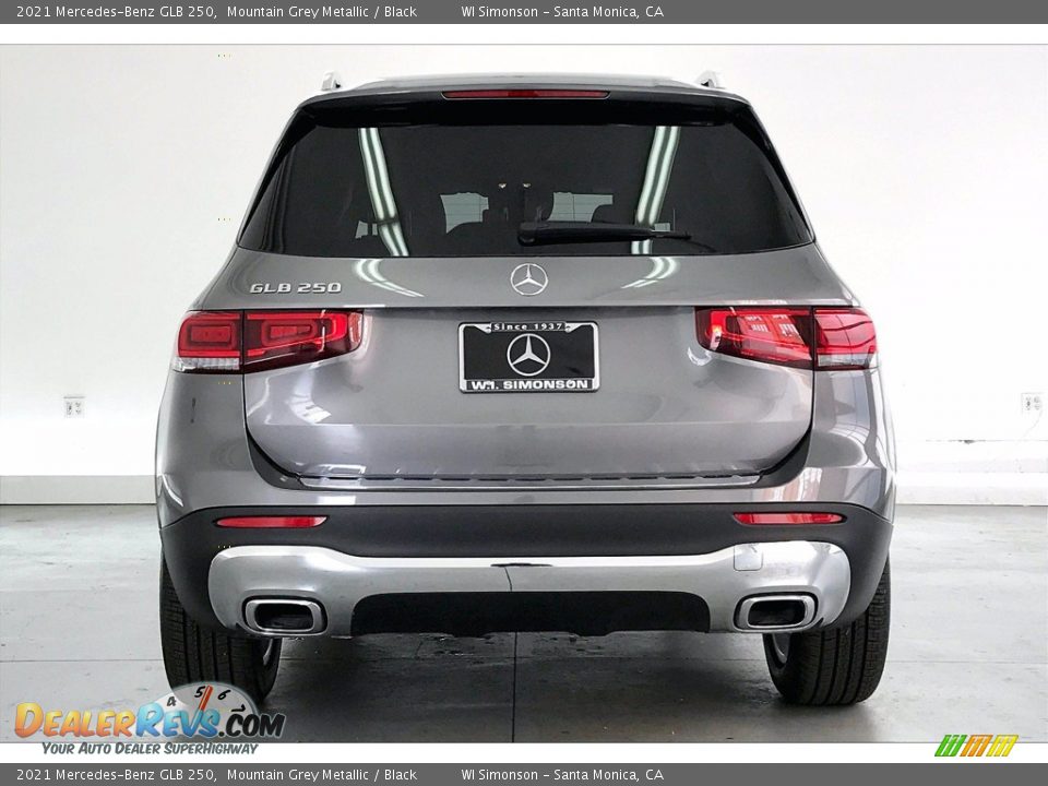 2021 Mercedes-Benz GLB 250 Mountain Grey Metallic / Black Photo #3