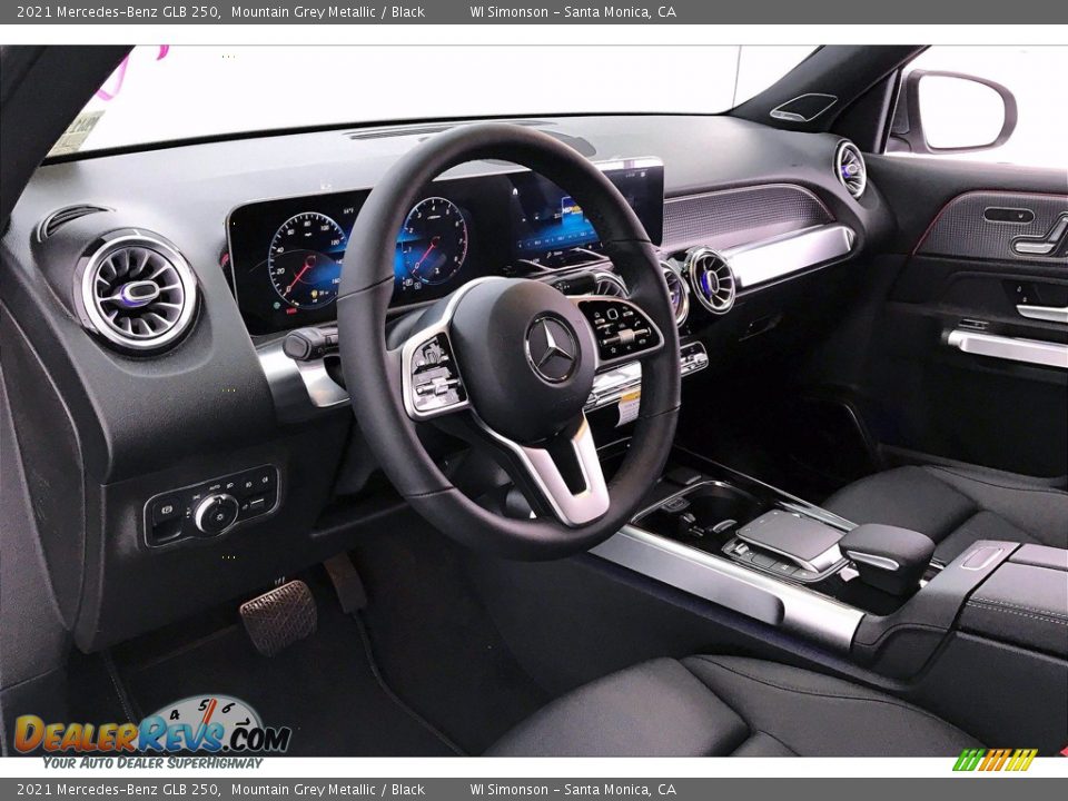 2021 Mercedes-Benz GLB 250 Mountain Grey Metallic / Black Photo #4