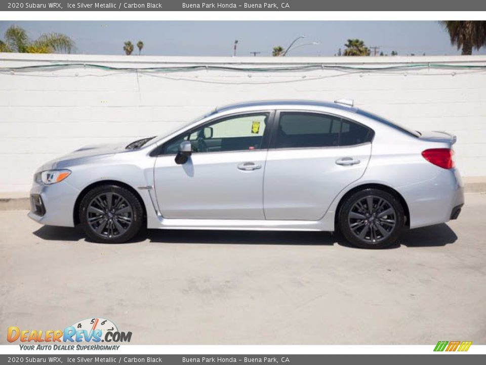 2020 Subaru WRX Ice Silver Metallic / Carbon Black Photo #8