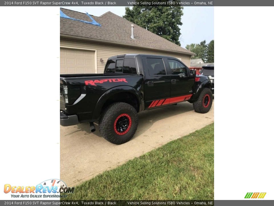 2014 Ford F150 SVT Raptor SuperCrew 4x4 Tuxedo Black / Black Photo #11