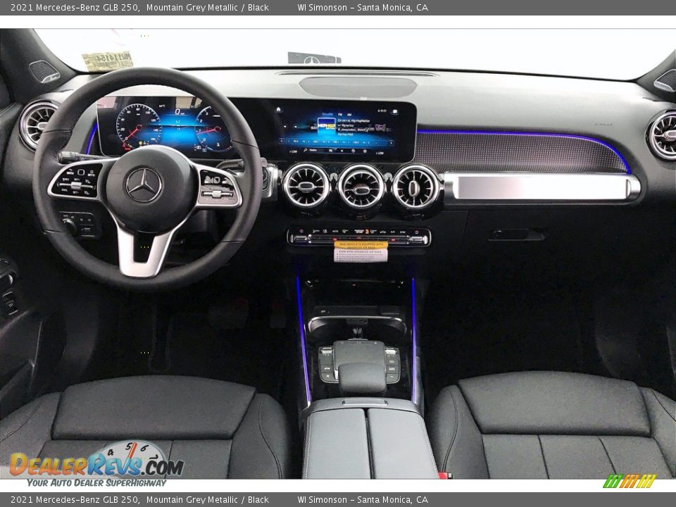 2021 Mercedes-Benz GLB 250 Mountain Grey Metallic / Black Photo #6