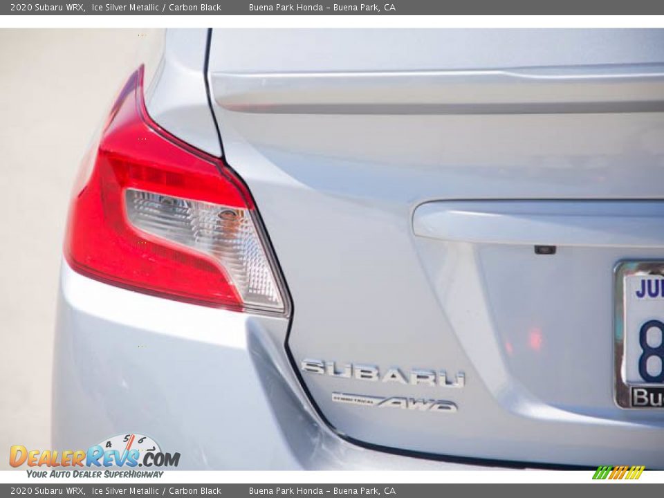 2020 Subaru WRX Ice Silver Metallic / Carbon Black Photo #10