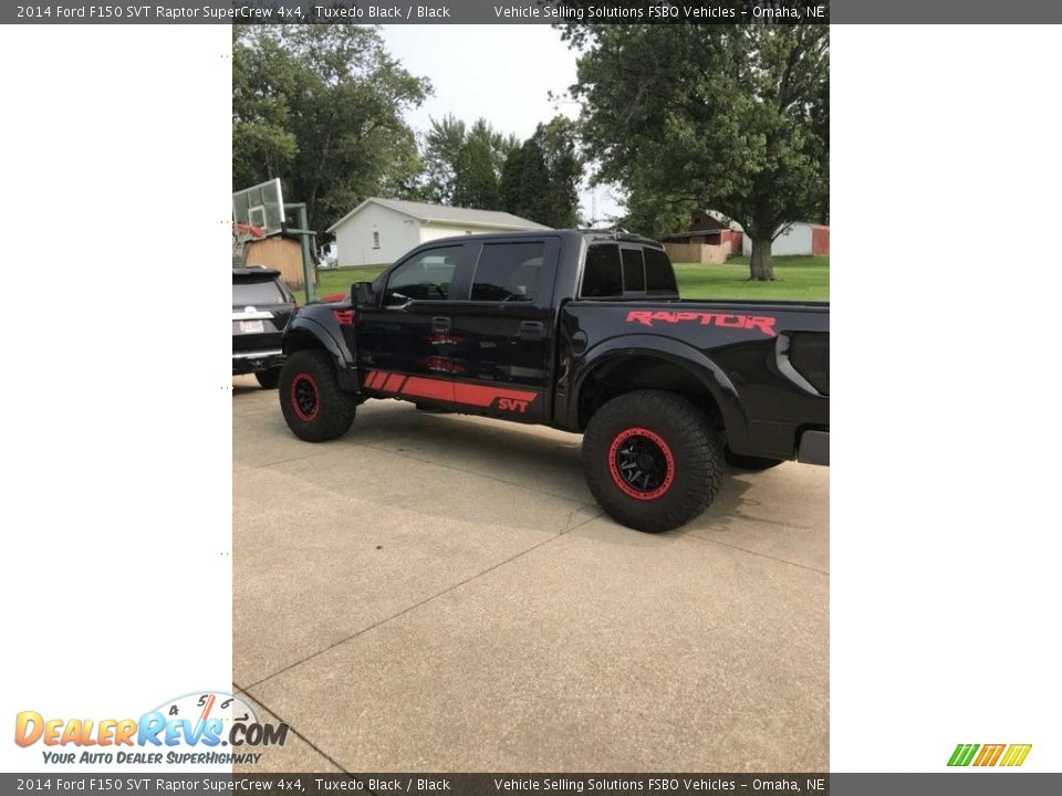 2014 Ford F150 SVT Raptor SuperCrew 4x4 Tuxedo Black / Black Photo #13