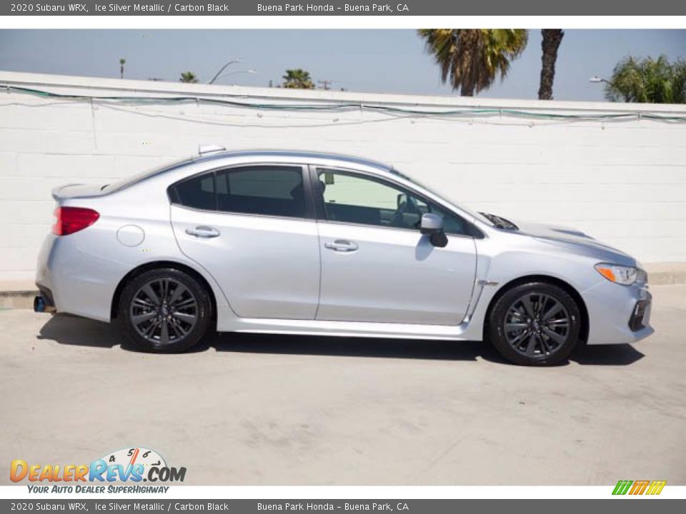 2020 Subaru WRX Ice Silver Metallic / Carbon Black Photo #12