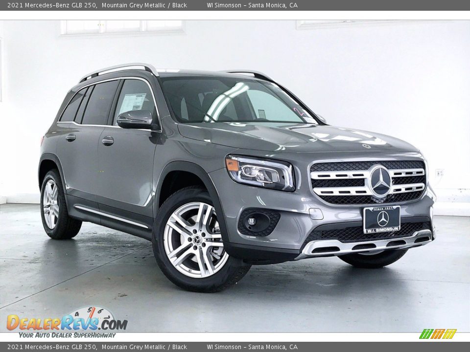 2021 Mercedes-Benz GLB 250 Mountain Grey Metallic / Black Photo #12