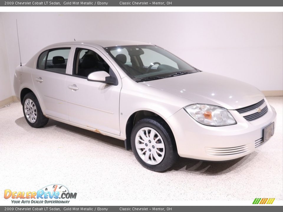 2009 Chevrolet Cobalt LT Sedan Gold Mist Metallic / Ebony Photo #1