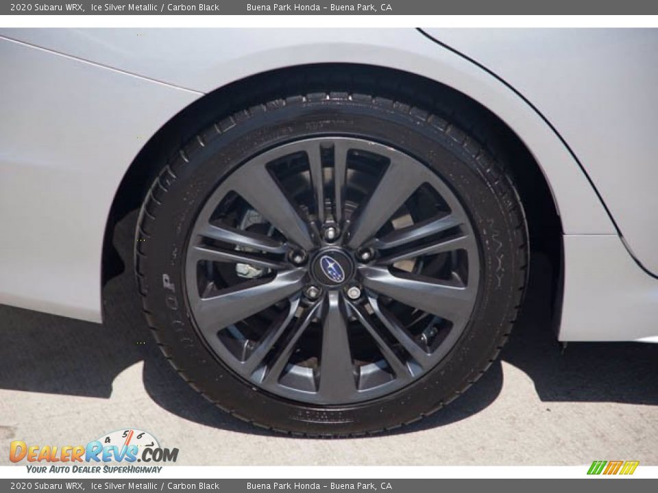 2020 Subaru WRX Ice Silver Metallic / Carbon Black Photo #31