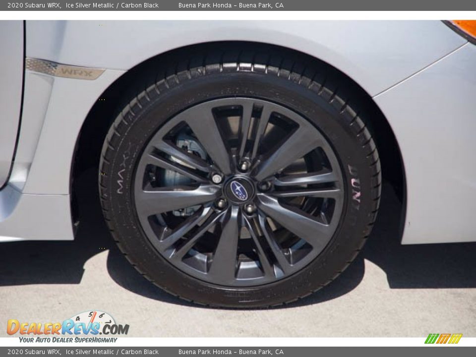 2020 Subaru WRX Ice Silver Metallic / Carbon Black Photo #32