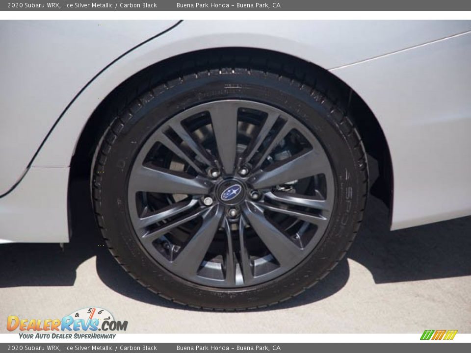 2020 Subaru WRX Ice Silver Metallic / Carbon Black Photo #33
