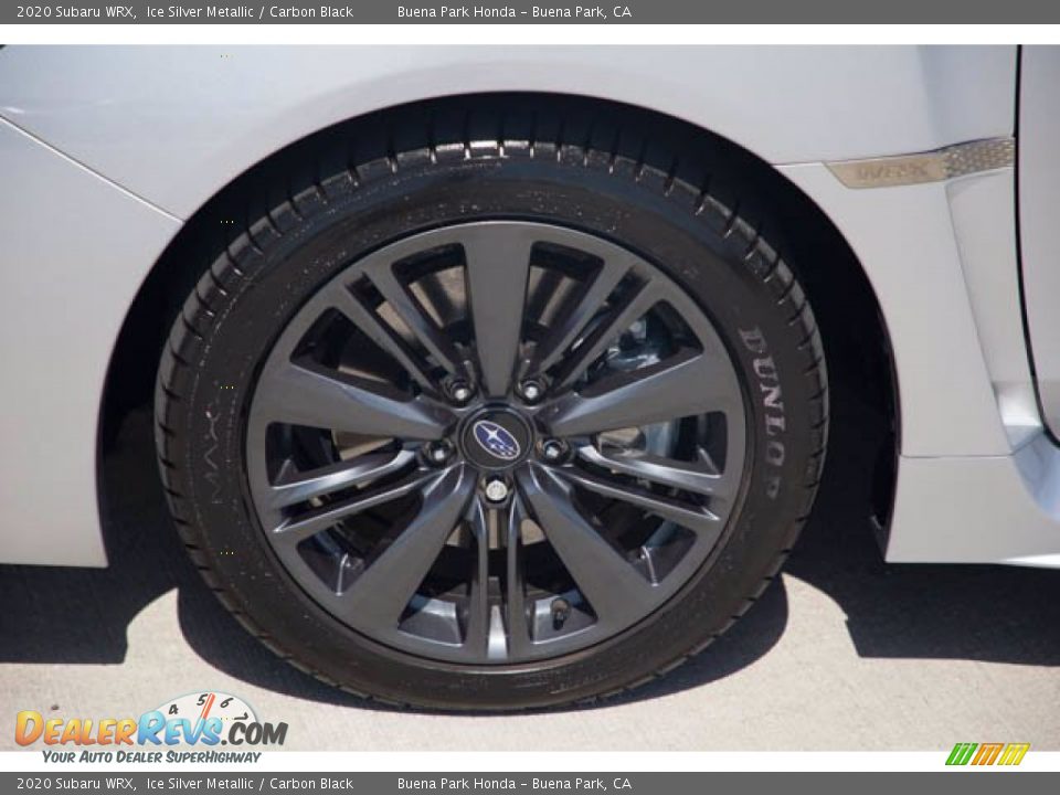 2020 Subaru WRX Ice Silver Metallic / Carbon Black Photo #34
