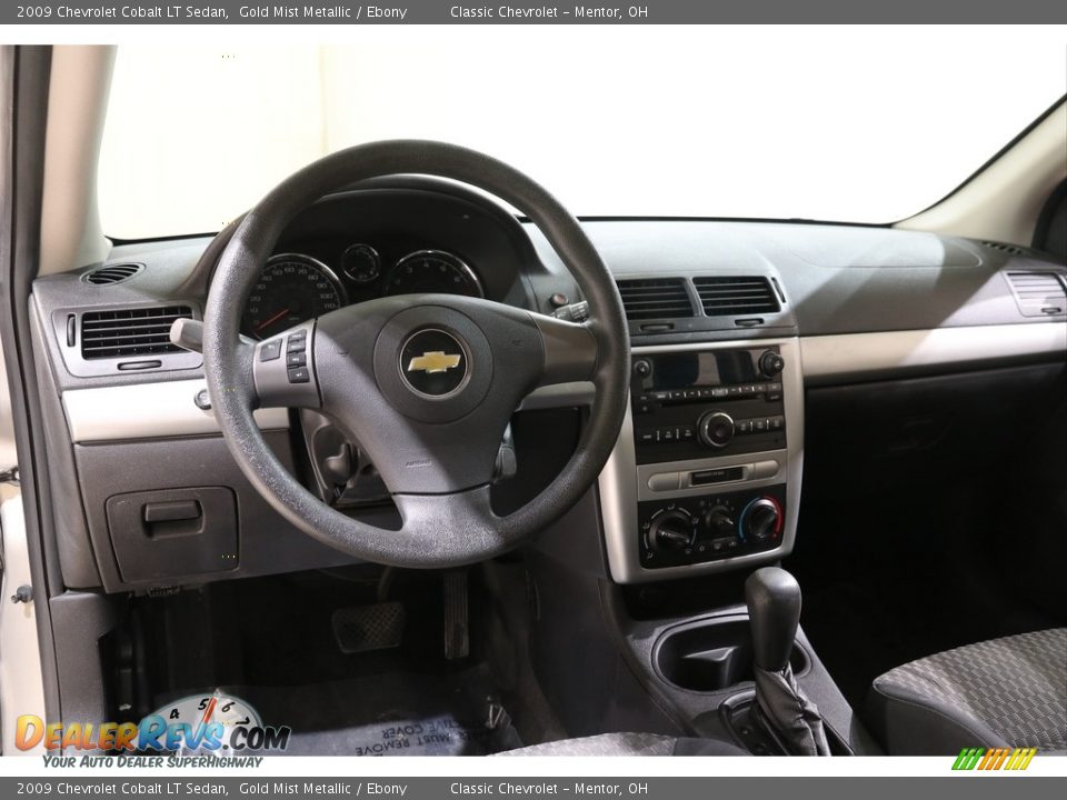 2009 Chevrolet Cobalt LT Sedan Gold Mist Metallic / Ebony Photo #6