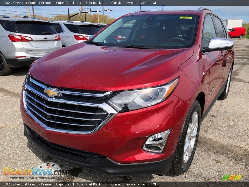 2021 Chevrolet Equinox Premier Cajun Red Tintcoat / Jet Black Photo #1