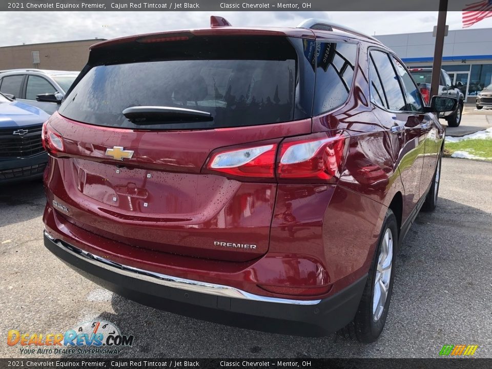 2021 Chevrolet Equinox Premier Cajun Red Tintcoat / Jet Black Photo #3