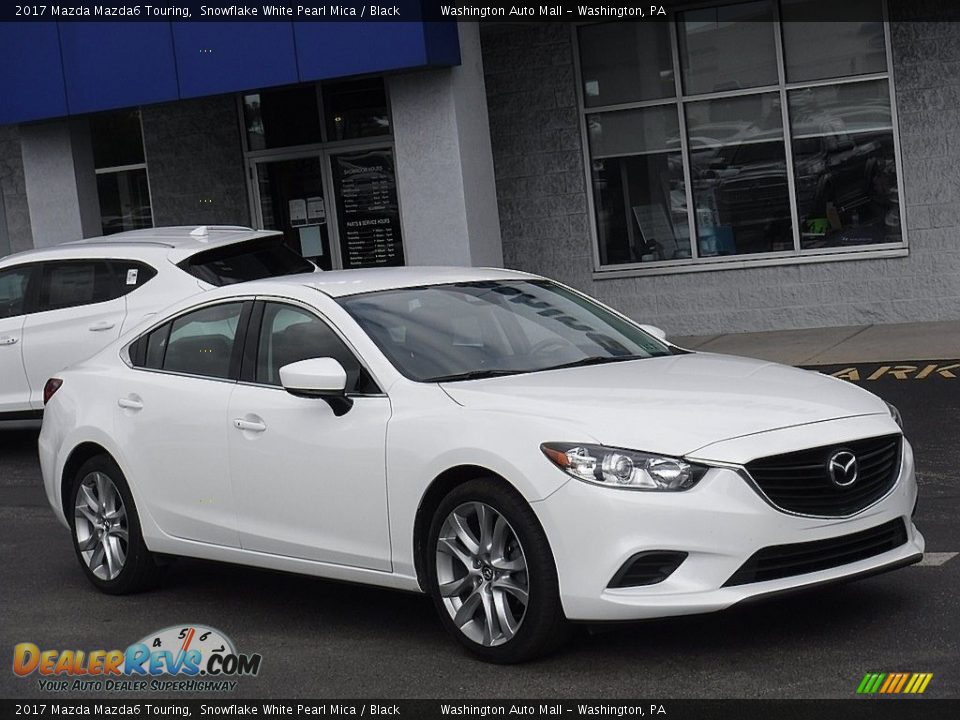 2017 Mazda Mazda6 Touring Snowflake White Pearl Mica / Black Photo #1