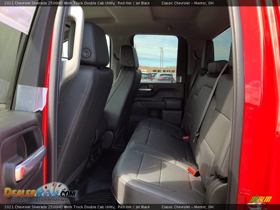 2021 Chevrolet Silverado 2500HD Work Truck Double Cab Utility Red Hot / Jet Black Photo #6