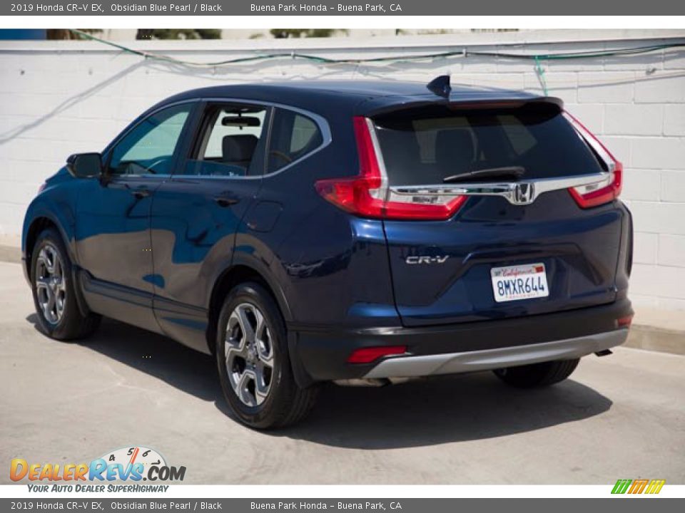 2019 Honda CR-V EX Obsidian Blue Pearl / Black Photo #2