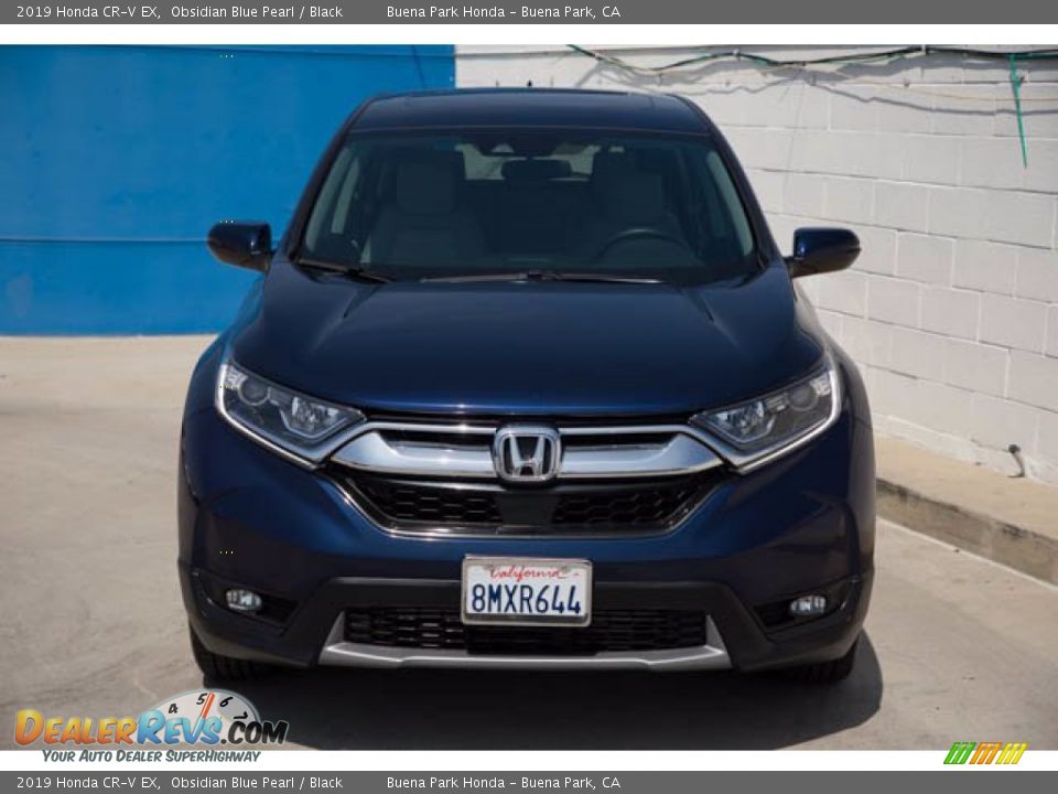 2019 Honda CR-V EX Obsidian Blue Pearl / Black Photo #7