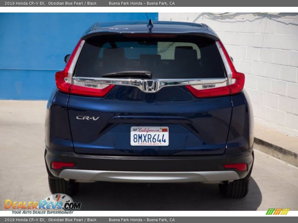 2019 Honda CR-V EX Obsidian Blue Pearl / Black Photo #9