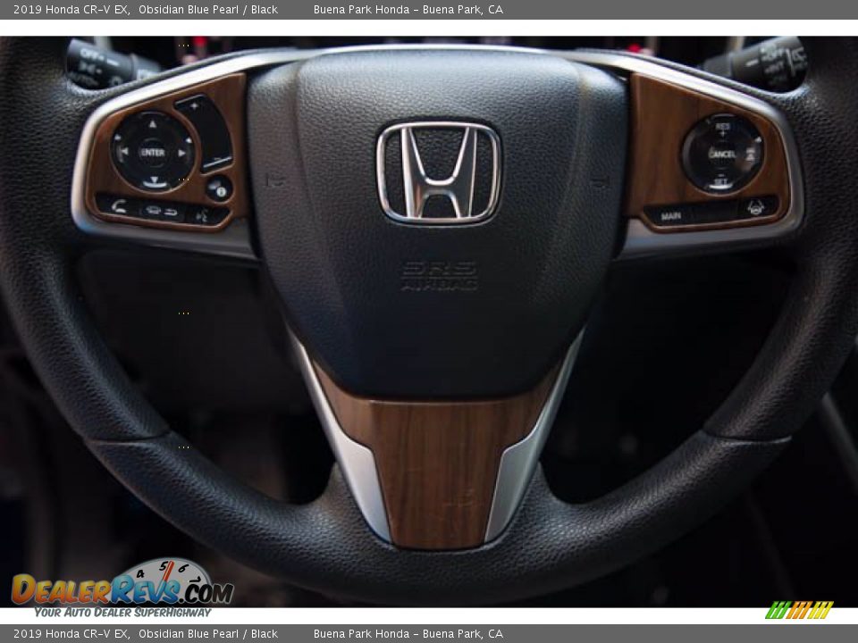 2019 Honda CR-V EX Obsidian Blue Pearl / Black Photo #11