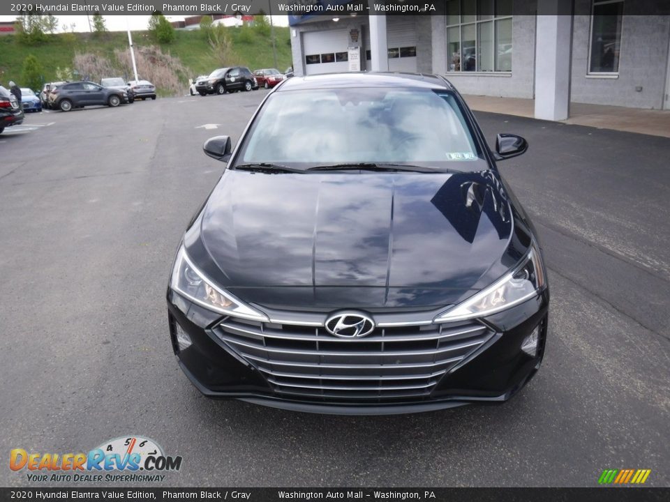 2020 Hyundai Elantra Value Edition Phantom Black / Gray Photo #5